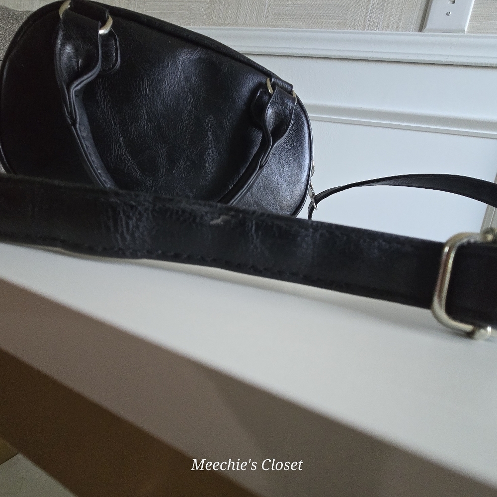 Aeropostale Y2K Studded Bowler Satchel Black Heart Star NWT​ - Picture 15 of 15